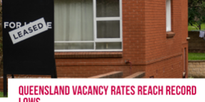 Queensland Vacancy rates reach record lows Media Release