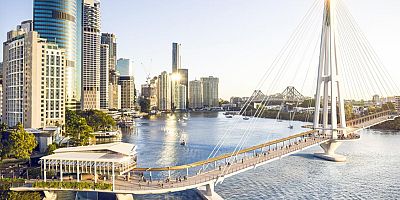 Kangaroo Point Green Bridge