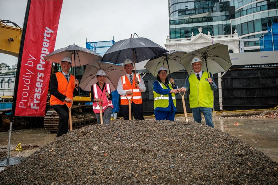 Ground breaks as work begins on Valley Build-to-Rent development
